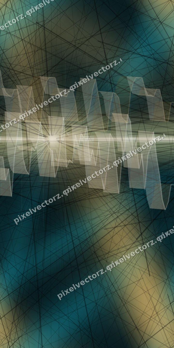 Nahtloser Neon Diagramm Hintergrund in Bernstein und Petrol