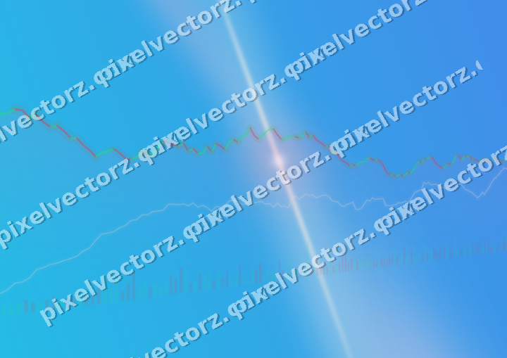 Leuchtender Neon Diagramm Hintergrund in Rosa und Türkis
