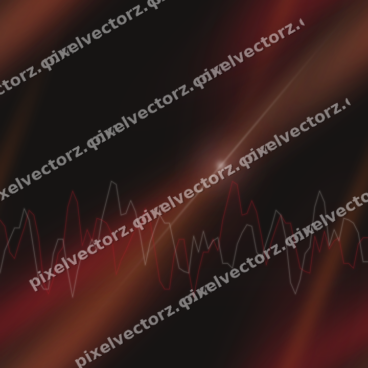 Nahtloser Neon Diagramm Hintergrund in Rot und Bernstein