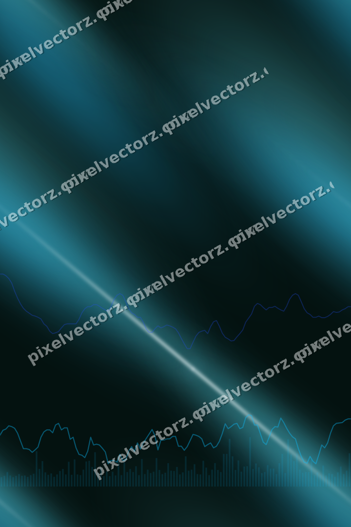 Nahtloser Neon Diagramm Hintergrund in Türkis und Petrol