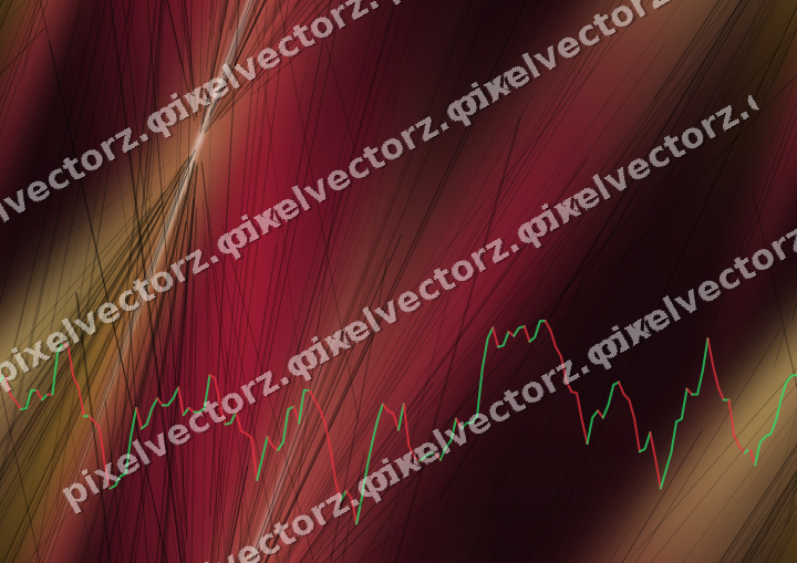 Nahtloser Neon Diagramm Hintergrund in Rosa und Rot