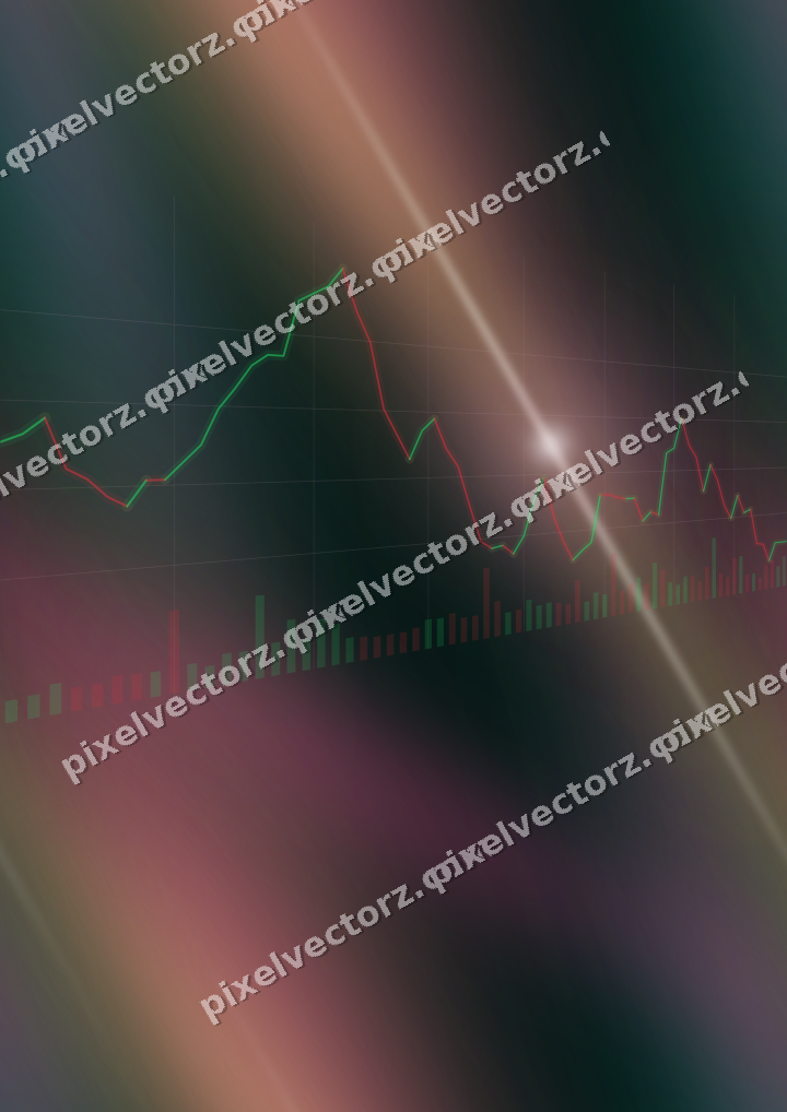 Nahtloser Neon Diagramm Hintergrund in Rosa und Orange