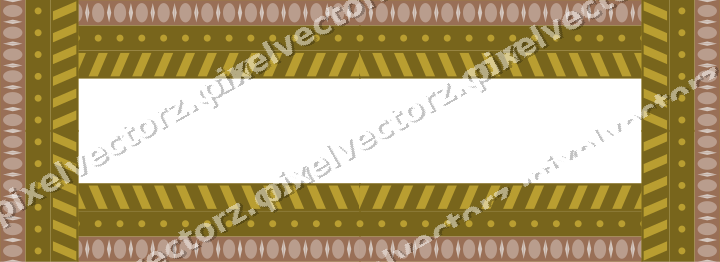 Decorative picture frame border in amber with egg and dart