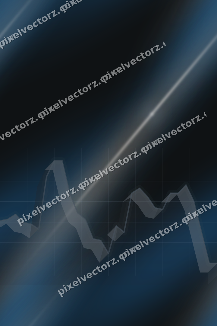 Nahtloser Neon Diagramm Hintergrund in Blau und Orange