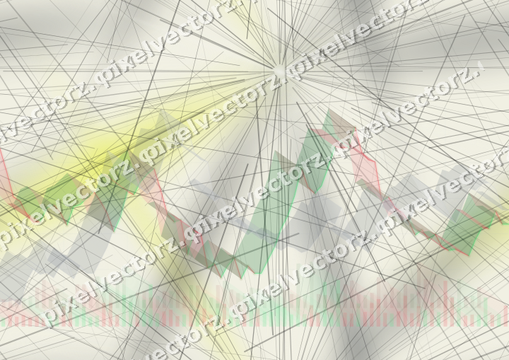Nahtloser Pastell Diagramm Hintergrund in Gelb und Grau