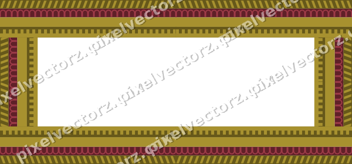 Decorative picture frame border in dark pink with diagonal band