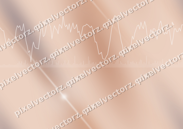 Nahtloser Pastell Diagramm Hintergrund in Orange und Blau