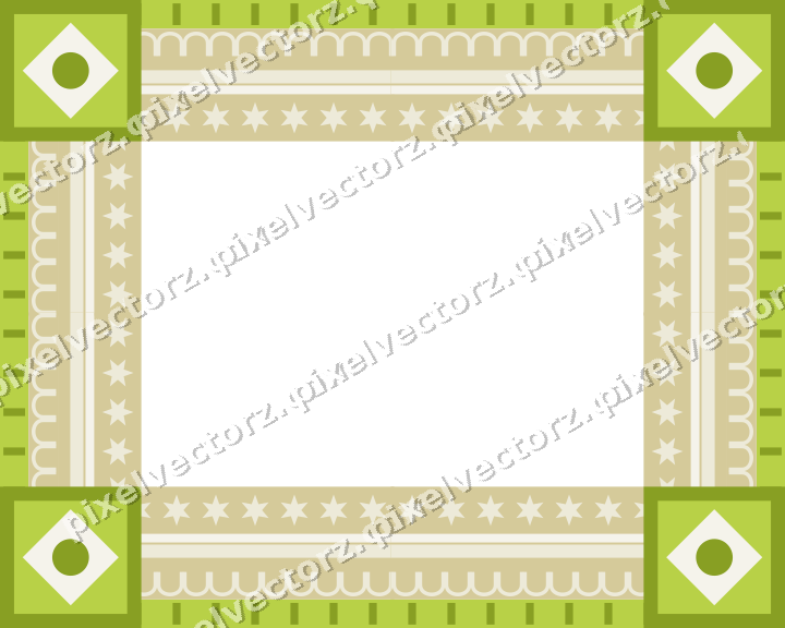 Decorative picture frame border in dark magenta with arcade frieze