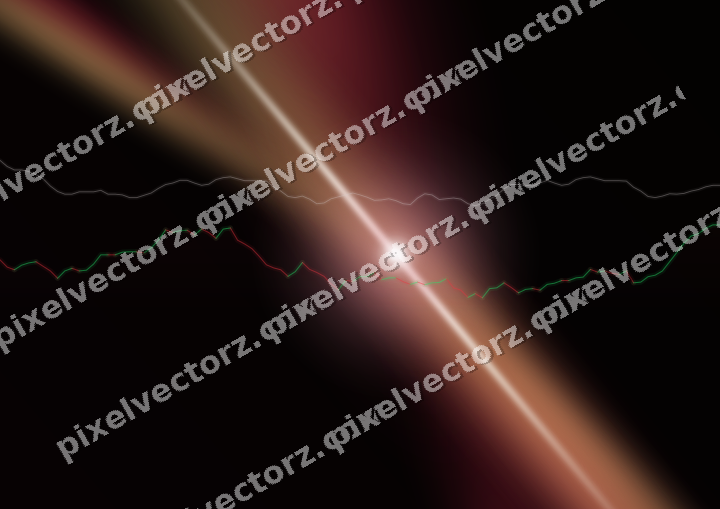 Leuchtender Neon Diagramm Hintergrund in Rosa und Rot