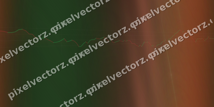 Nahtloser Neon Diagramm Hintergrund in Rot und Orange