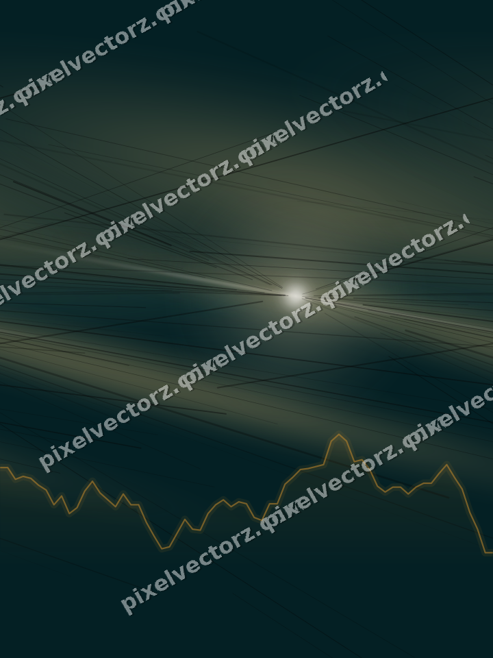 Nahtloser Neon Diagramm Hintergrund in Bernstein und Dunkelpetrol