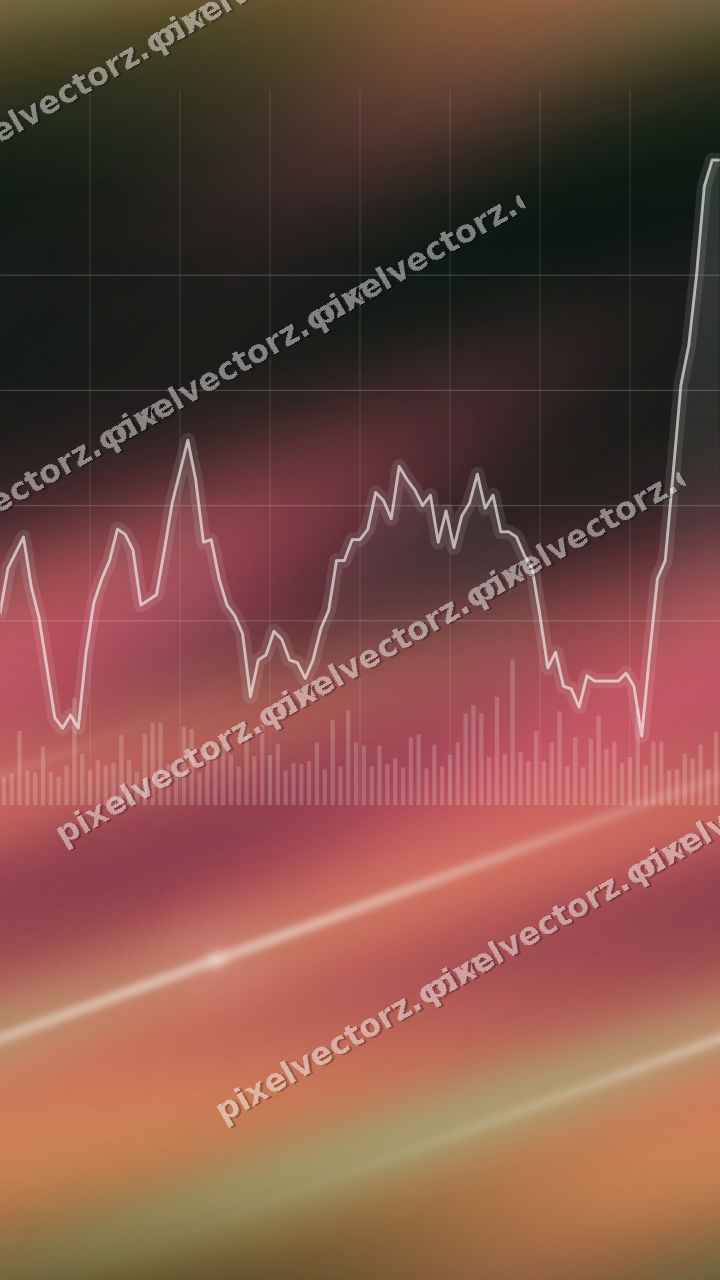 Nahtloser Neon Diagramm Hintergrund in Rosa und Bernstein