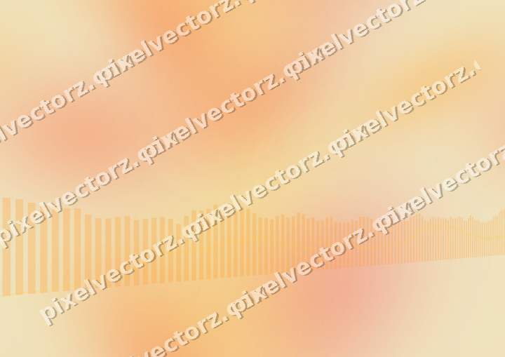 Nahtloser Pastell Diagramm Hintergrund in Orange und Bernstein