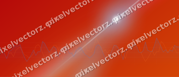 Leuchtender Neon Diagramm Hintergrund in Blau und Rot