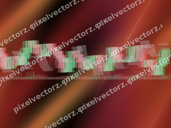 Nahtloser Neon Diagramm Hintergrund in Rot und Orange