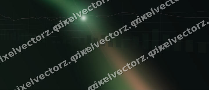 Leuchtender Neon Diagramm Hintergrund in Grün und Rot