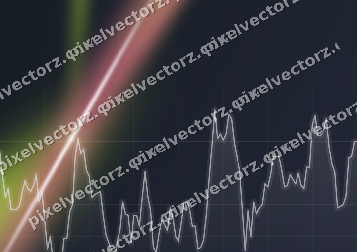 Leuchtender Neon Diagramm Hintergrund in Limette und Bernstein