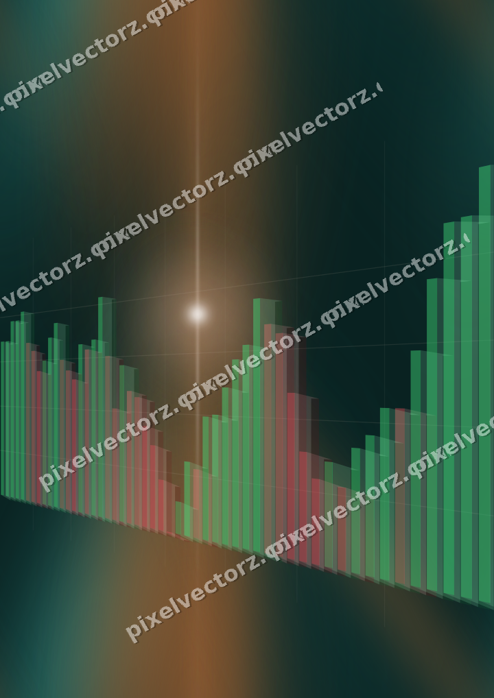 Nahtloser Neon Diagramm Hintergrund in Orange und Petrol