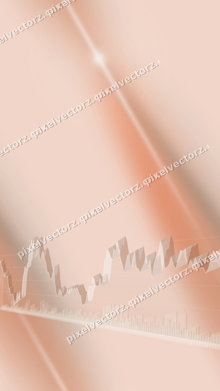Nahtloser Pastell Diagramm Hintergrund in Orange und Petrol