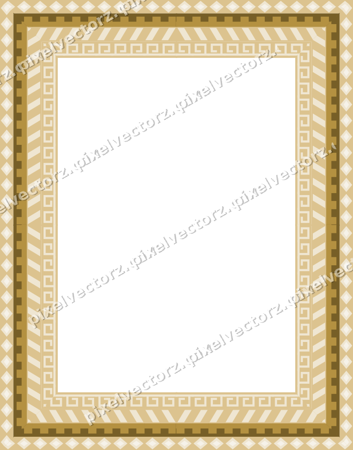 Decorative picture frame border in dark magenta with diamond band