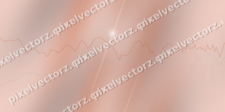 Nahtloser Pastell Diagramm Hintergrund in Orange und Türkis