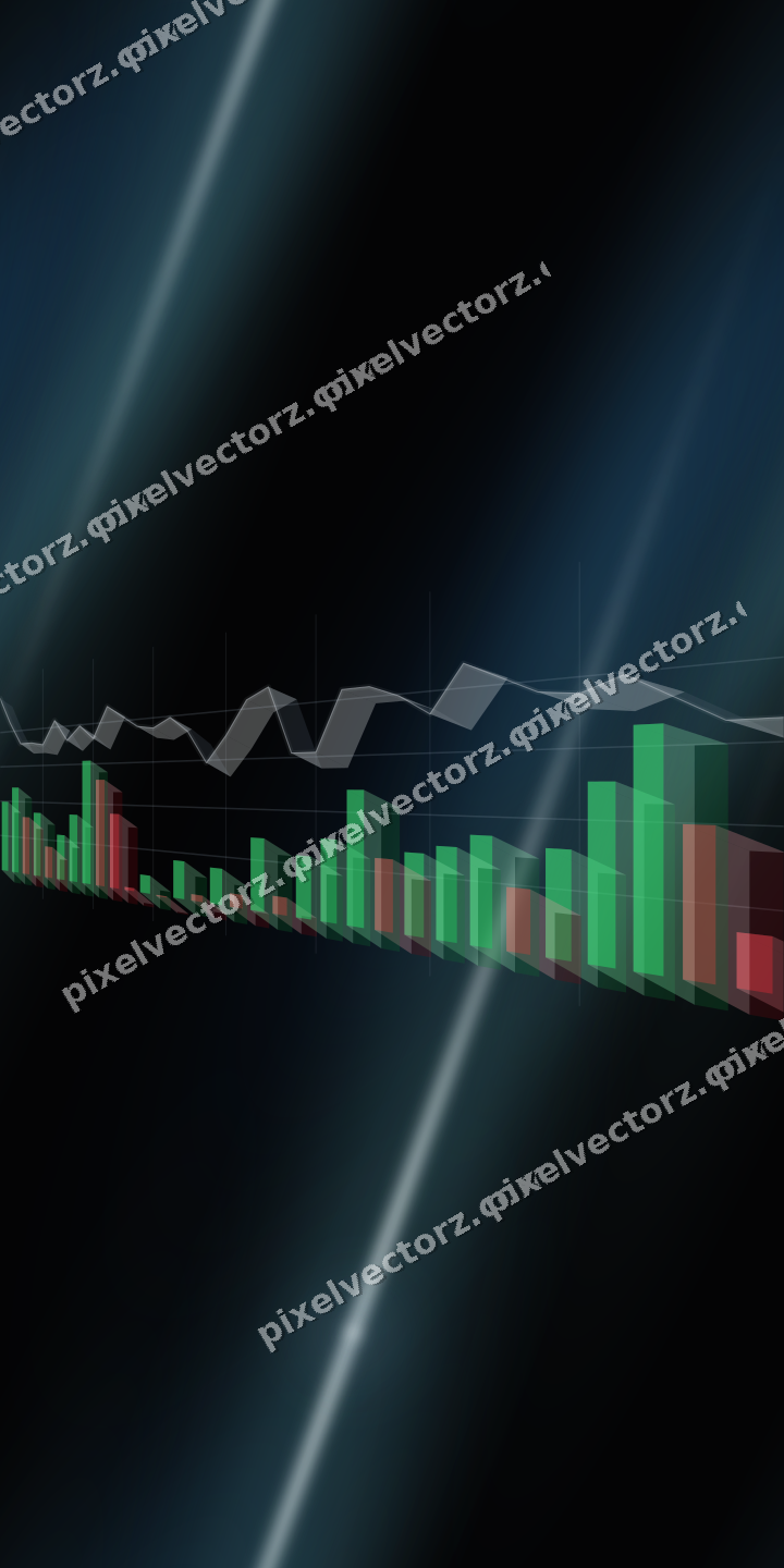Nahtloser Neon Diagramm Hintergrund in Blau und Petrol
