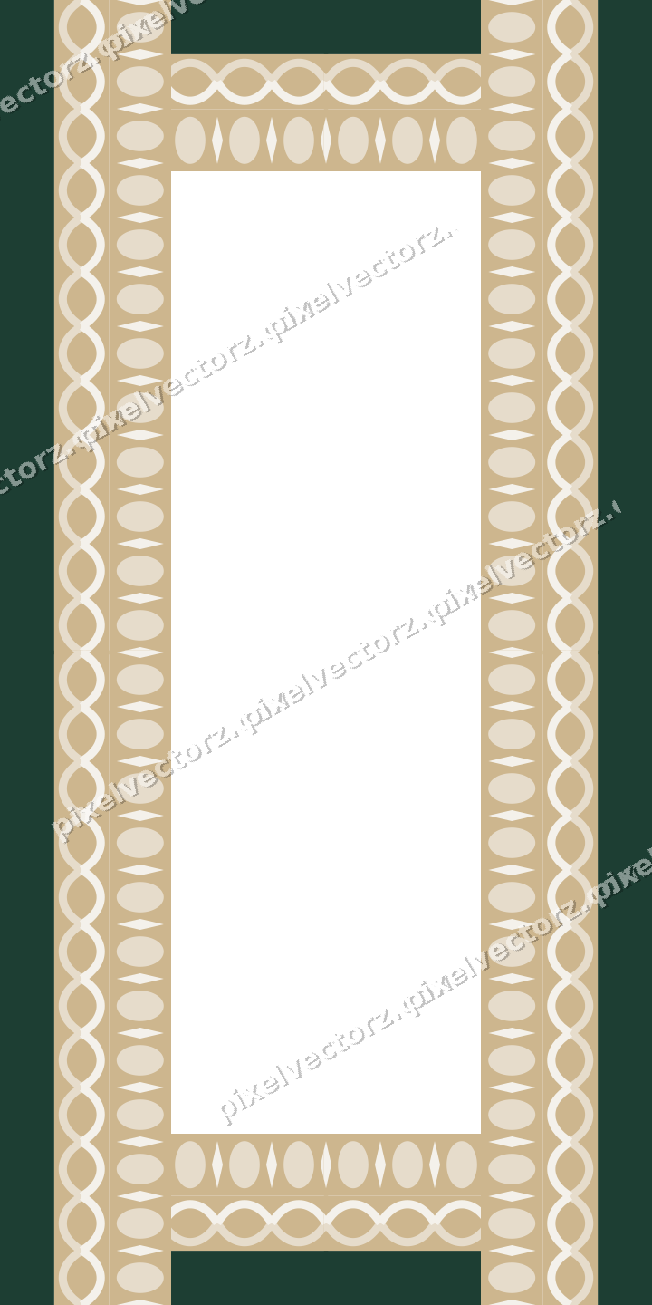Decorative picture frame border in dark red with guilloche