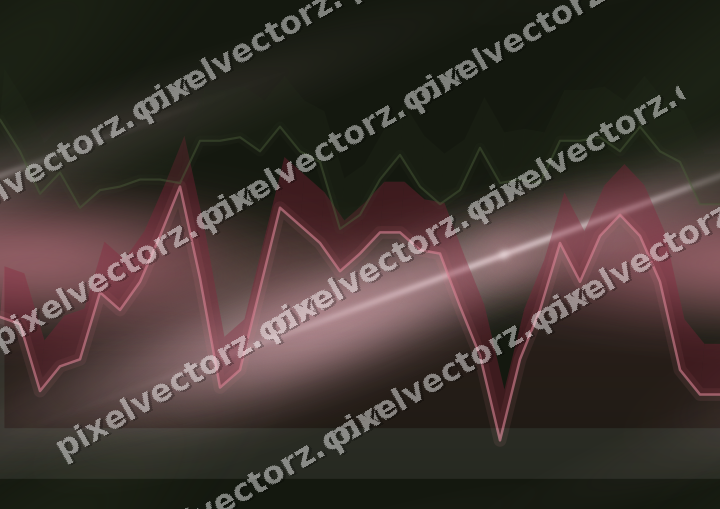 Nahtloser Neon Diagramm Hintergrund in Rosa und Dunkellimette