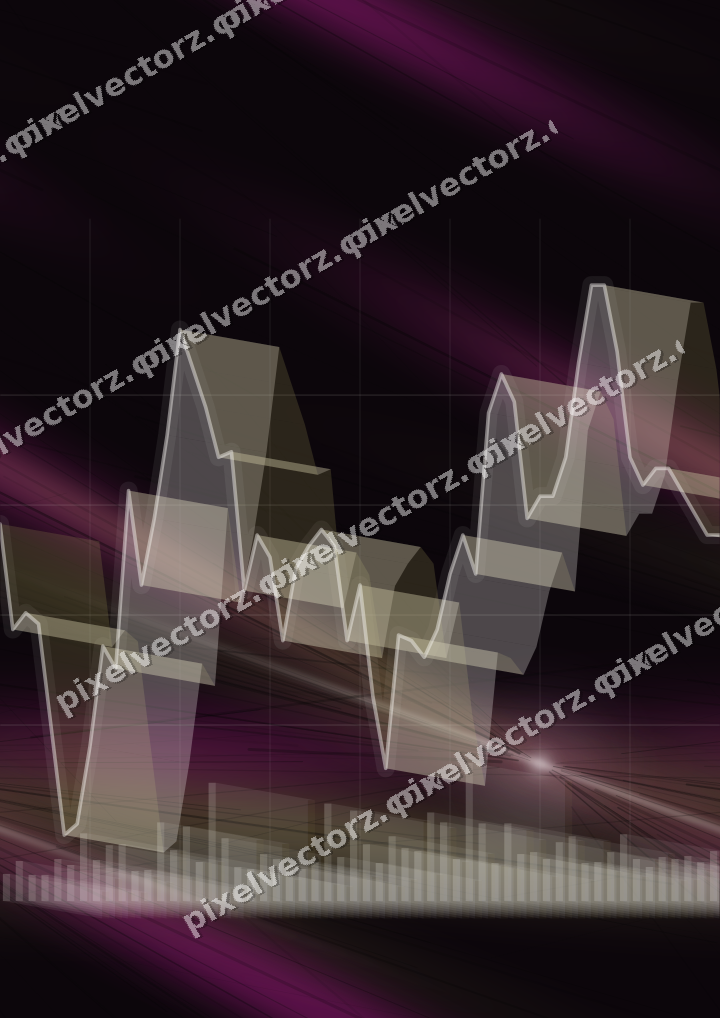 Nahtloser Neon Diagramm Hintergrund in Magenta und Limette