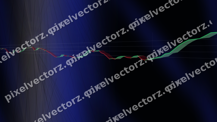 Nahtloser Neon Diagramm Hintergrund in Blau und Bernstein