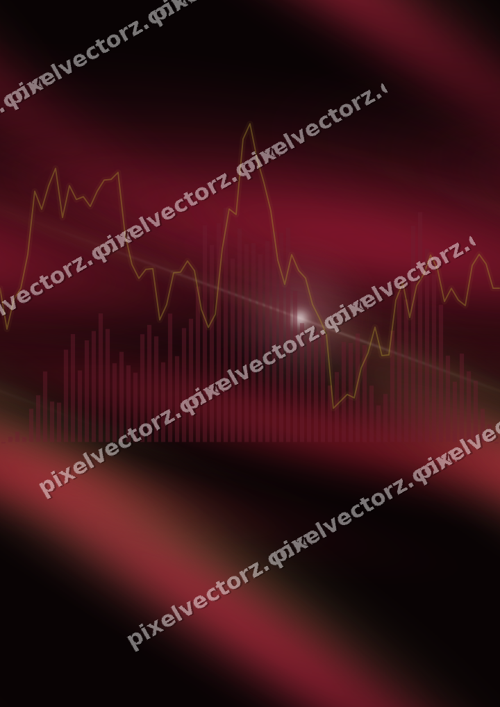 Nahtloser Neon Diagramm Hintergrund in Rosa und Rot