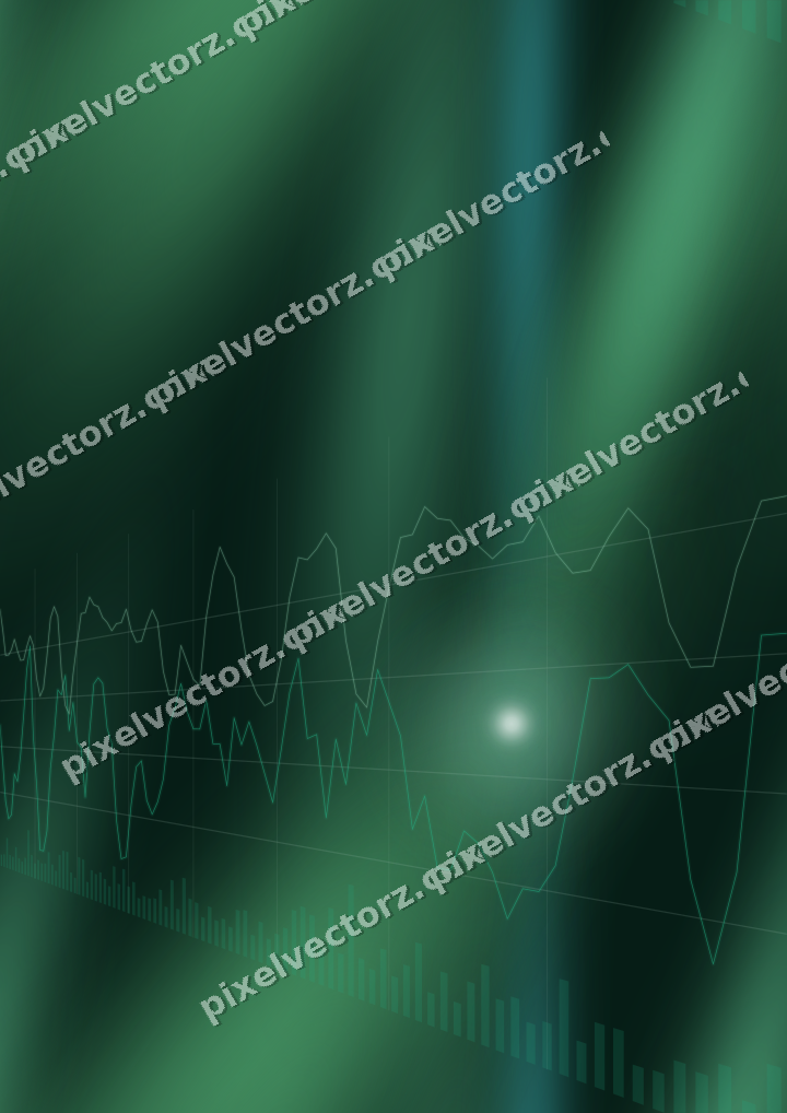 Nahtloser Neon Diagramm Hintergrund in Grün und Petrol
