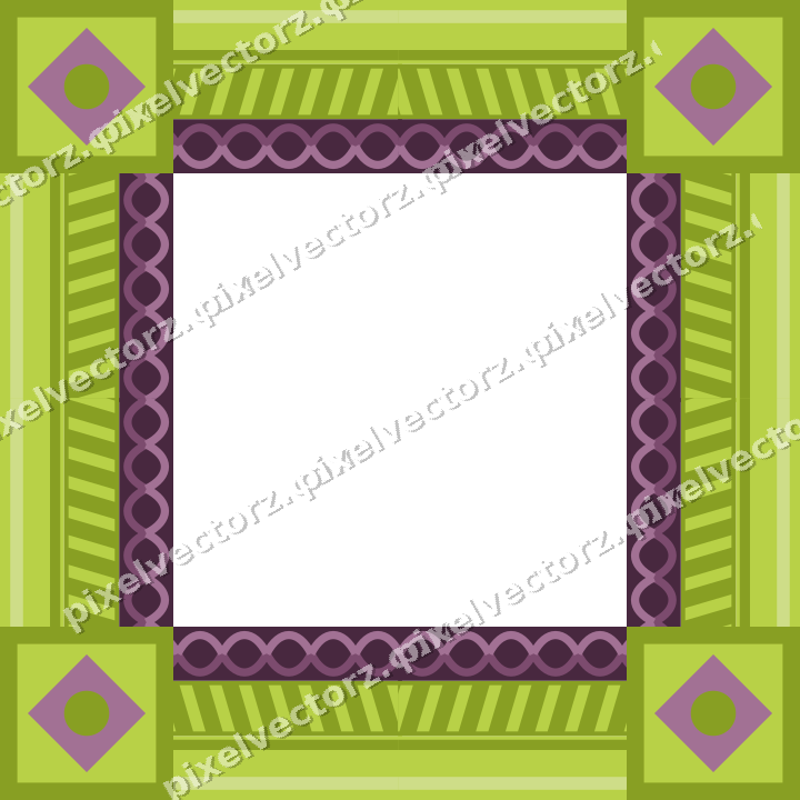 Decorative picture frame border in dark magenta with diagonal band