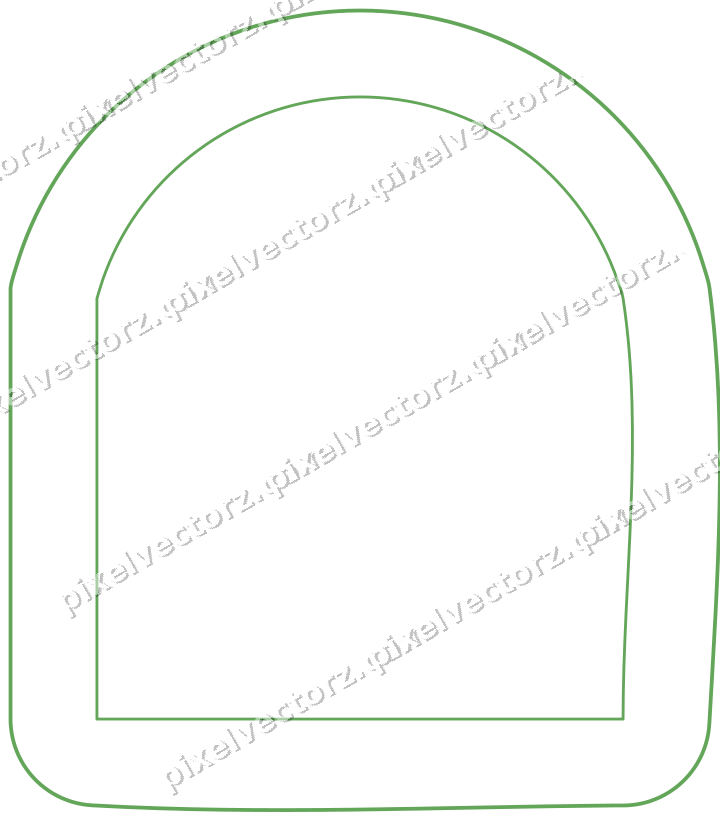 Decorative line art frame in lime and yellow with label plaque