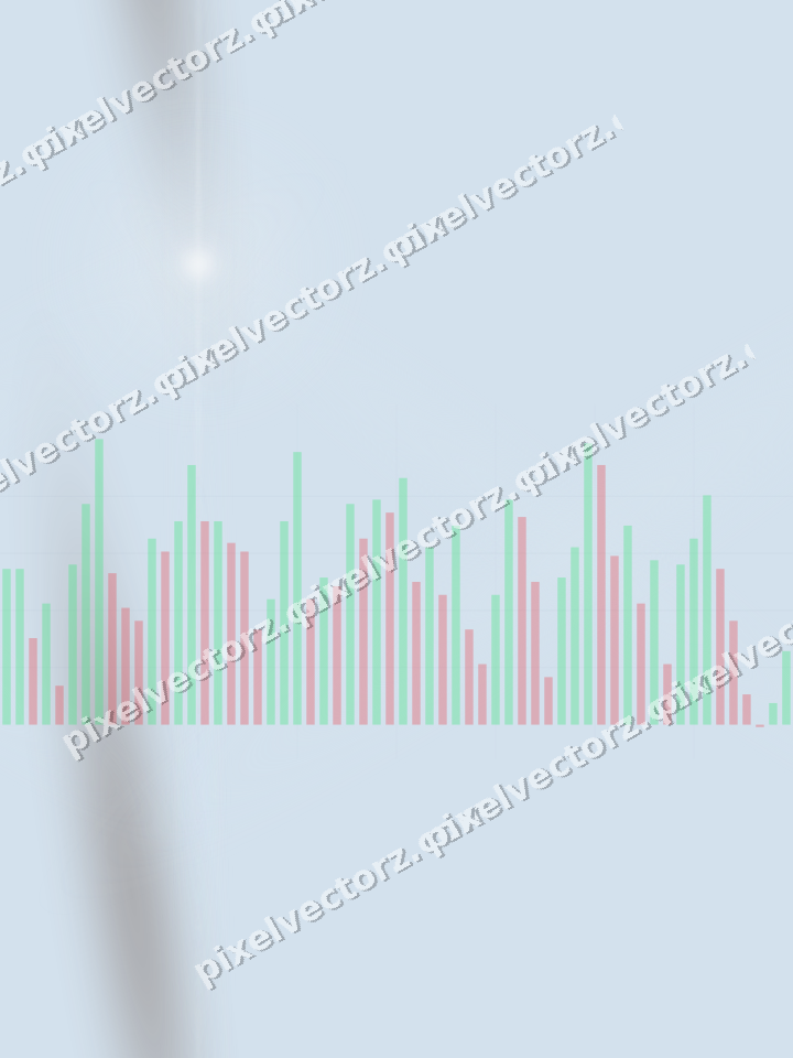 Nahtloser Pastell Diagramm Hintergrund in Blau und Orange
