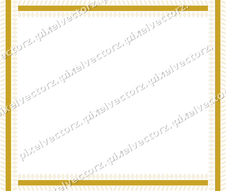 Decorative picture frame border in dark green with diagonal band