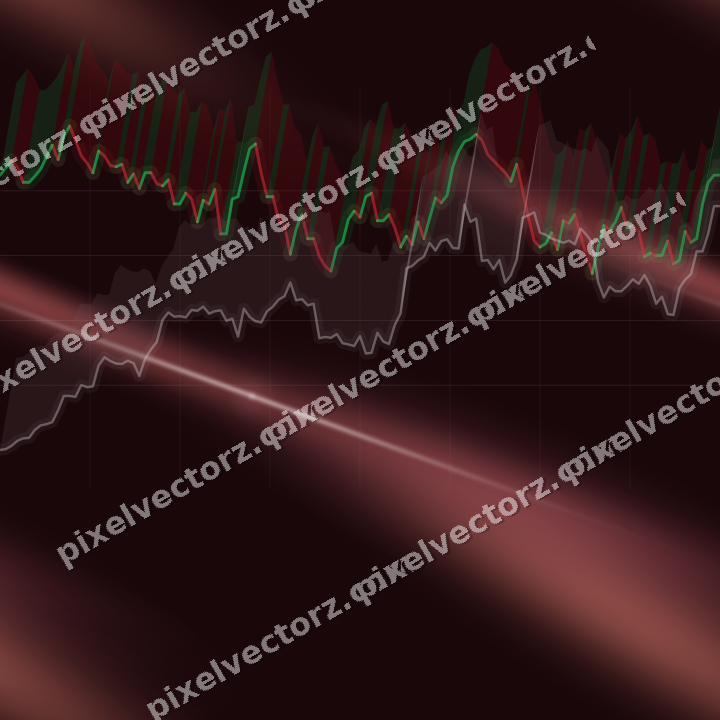 Nahtloser Neon Diagramm Hintergrund in Rosa und Rot