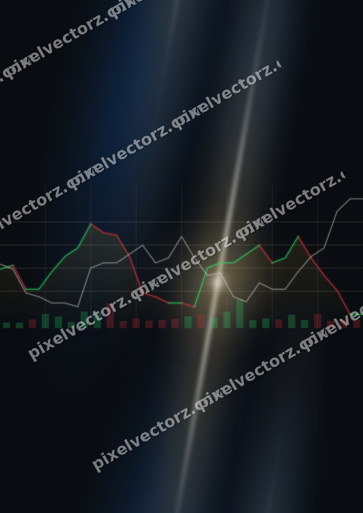 Nahtloser Neon Diagramm Hintergrund in Bernstein und Grün