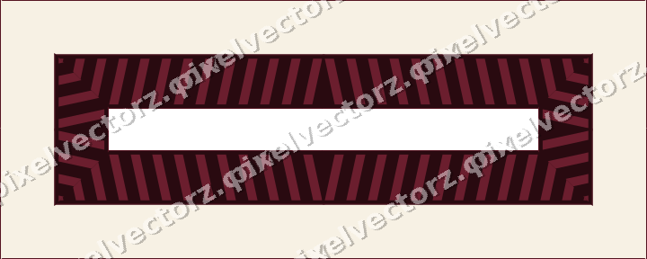 Decorative picture frame border in dark pink with diagonal band