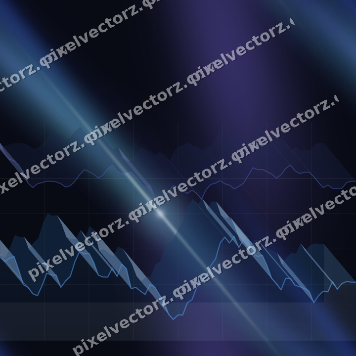 Nahtloser Neon Diagramm Hintergrund in Blau und Türkis
