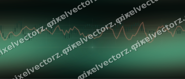Nahtloser Neon Diagramm Hintergrund in Grün und Orange