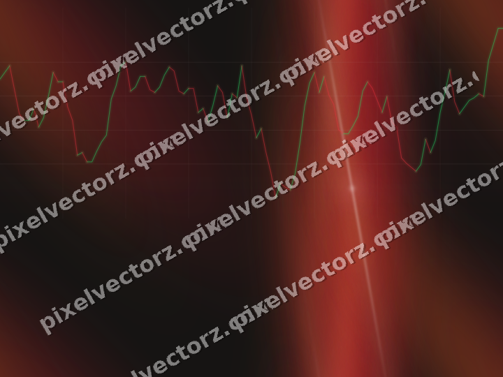 Nahtloser Neon Diagramm Hintergrund in Rot und Bernstein
