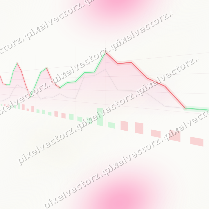 Nahtloser Pastell Diagramm Hintergrund in Rosa und Orange