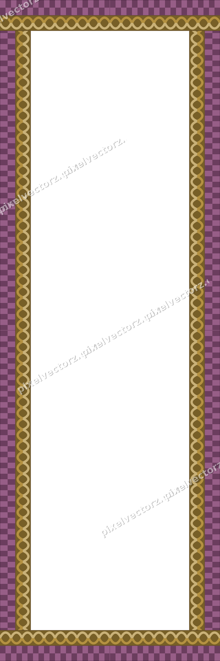 Decorative picture frame border in dark magenta with guilloche
