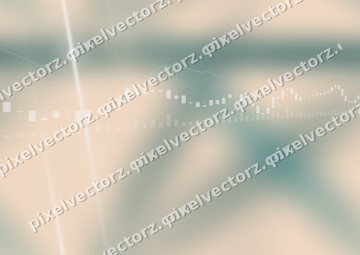 Nahtloser Pastell Diagramm Hintergrund in Dunkelpetrol und Orange