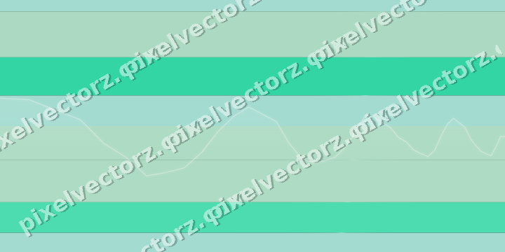 Glowing neon chart background in green and teal