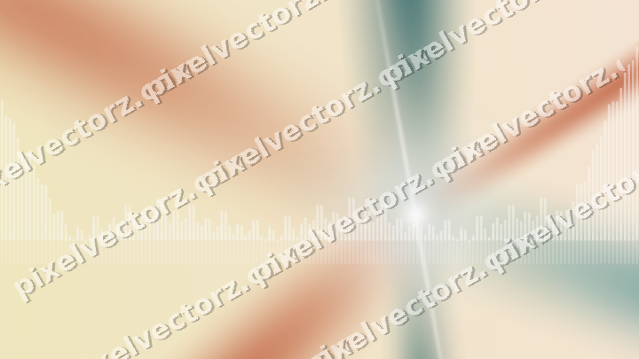 Soft pastel chart background in dark teal and orange