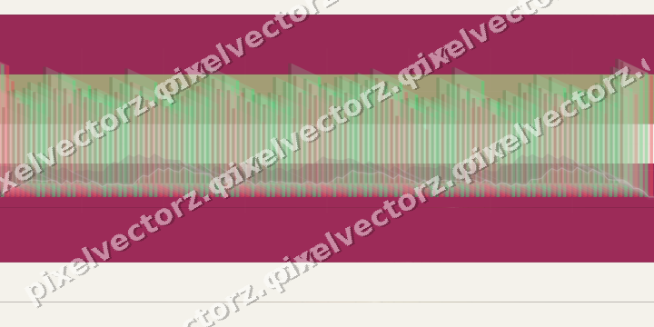 Glowing neon chart background in pink and yellow