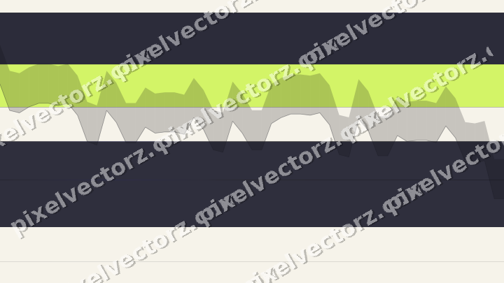 Glowing neon chart background in blue and purple