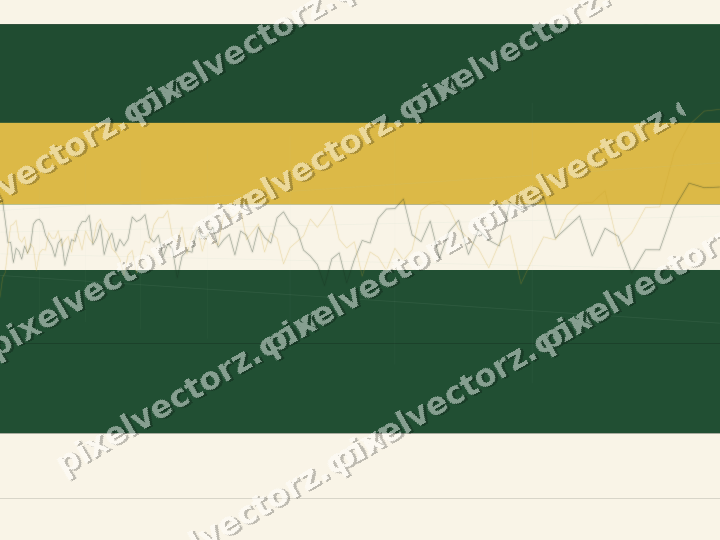 Glowing neon chart background in green and amber
